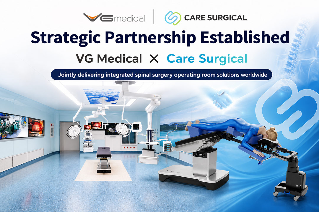 Care Surgical и VG Medical объявляют о стратегическом партнерстве для развития рынка хирургии позвоночника.